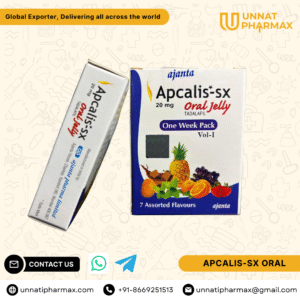 Apcalis SX 20mg Oral Jelly – Tadalafil Jelly – Unnati Pharmax
