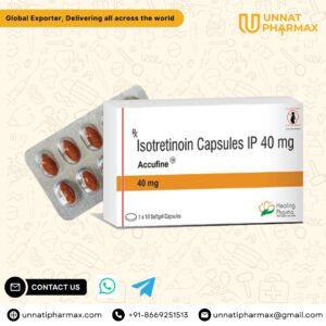 Accufine 40mg, Isotretinoin 40mg, Severe Acne Solution, High-Dose Acne Medicine, Nodular Acne Treatment, Accufine Softgel, Skin Oil Reduction, Acne Scar Prevention, Oral Acne Therapy, Buy Acne Medicine Online