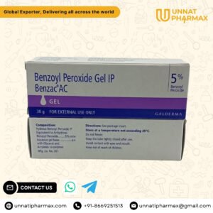 Benzac AC 5% Gel – Benzoyl Peroxide Acne Treatment (5% w/w, 20–30g)
