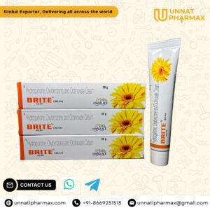 Brite Cream with Hydroquinone for pigmentation removal – bulk export worldwide