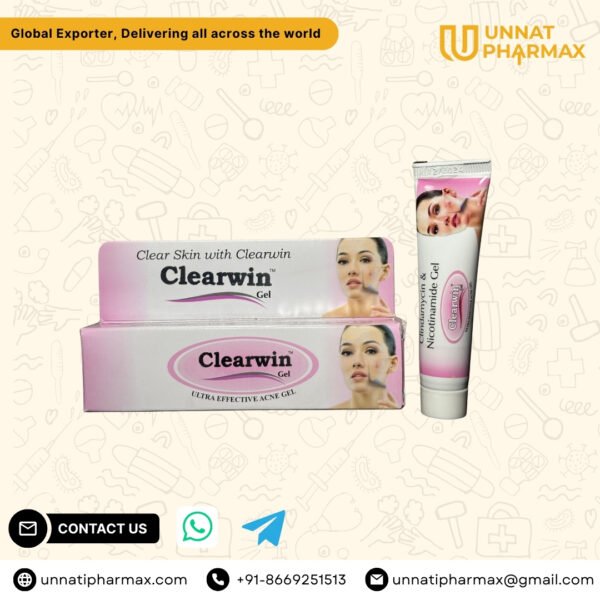 Clearwin Gel – Herbal Scar Removal & Stretch Mark Treatment by unnati pharmax