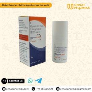 Epiduo Forte Gel – Adapalene 0.3% & Benzoyl Peroxide 2.5% Acne Treatment (15g)