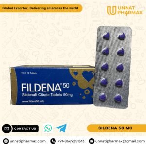 Buy Fildena 50mg Blue Pill Online