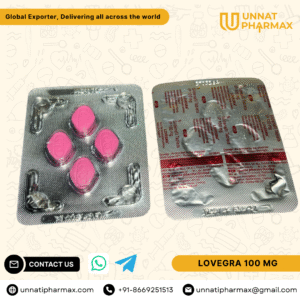Lovegra 100mg Tablet (Female Viagra) Sildenafil Citrate – Unnati Pharmax