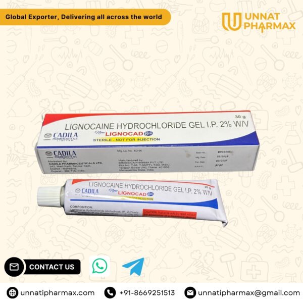 Lignocad Gel – global export & wholesale dental anesthetic gel