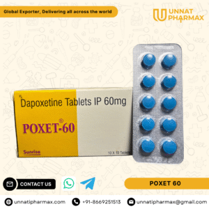 Poxet 60mg Tablet – Dapoxetine Medicine for Premature Ejaculation