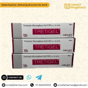 Tretgel 0.012% Gel for acne and anti-aging – international bulk export supply