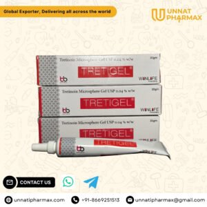 Tretigel 0.04% Cream by unnati pharmax globally