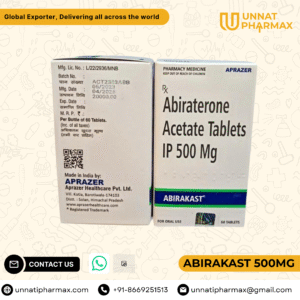 Abirakast 500mg Abiraterone Acetate Tablets.