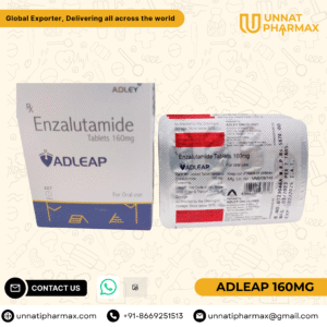 Adleap 160mg Enzalutamide Tablets for prostate cancer treatment.