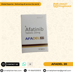 Afadel 20mg Afatinib Tablets for non-small cell lung cancer.