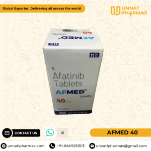 Afmed 40mg Afatinib Tablets for non-small cell lung cancer with EGFR mutations.