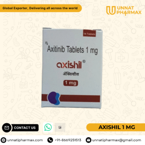 Axishil 1mg Axitinib Tablets for advanced renal cell carcinoma.