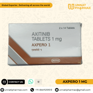 Axpero 1mg Axitinib Tablets for advanced renal cell carcinoma.