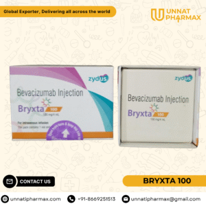 BRYXTA 100 Bevacizumab Injection for the treatment of various cancers.