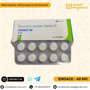 Endace 40mg Tablet – Megestrol Acetate for Appetite Loss & Cancer Support | Unnati Pharmax