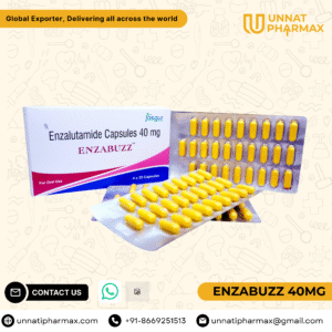 Enzabuzz 40mg Enzalutamide Capsules for prostate cancer.