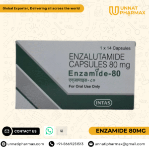 Enzamide 80mg Enzalutamide Capsules for prostate cancer treatment.
