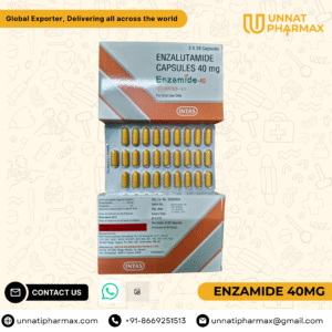 Enzamide 40mg Enzalutamide Capsules for prostate cancer treatment.