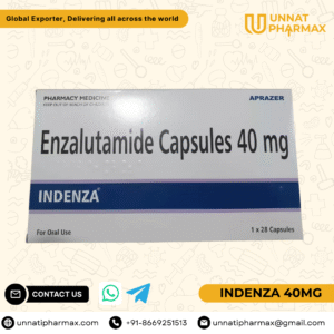 Indenza Capsule Enzalutamide – Prostate Cancer Medicine Exporter Germany, UK, Australia | Unnati Pharmax