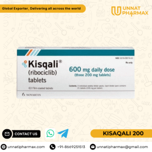 Kisqali 200mg Tablet – Ribociclib Breast Cancer Medicine | Unnati Pharmax