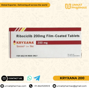 Kryxana 200mg Tablet – Ribociclib for Breast Cancer Treatment | Unnati Pharmax