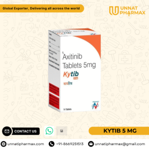 Kutib 5mg Axitinib Tablets for advanced renal cell carcinoma.