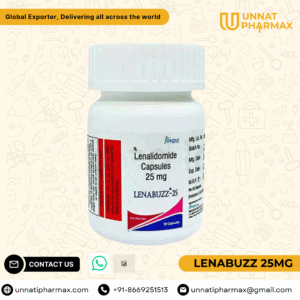 Lenabuzz 25mg Lenalidomide Capsules for multiple myeloma and myelodysplastic syndromes.