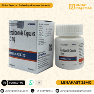 Lenakast 25mg Lenalidomide Capsules for multiple myeloma and myelodysplastic syndromes.