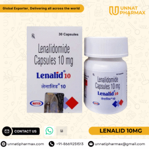 Lenalid 10mg Lenalidomide Capsules for multiple myeloma and blood disorders.