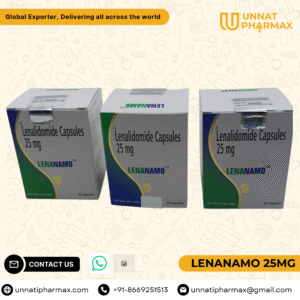 Lenanamo 25mg Lenalidomide Capsules for multiple myeloma and myelodysplastic syndromes.