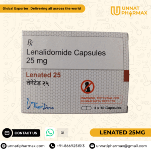 Lenasted 25mg Lenalidomide Capsules for multiple myeloma and myelodysplastic syndromes.