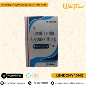 Lendomy 10mg Lenalidomide Capsules for blood cancer and myelodysplastic syndromes.