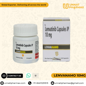 Lenvanamo 10mg Lenvatinib Capsules for thyroid, kidney, and liver cancers.