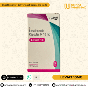 Leviat 10mg Lenalidomide Capsules for blood cancer and other conditions.