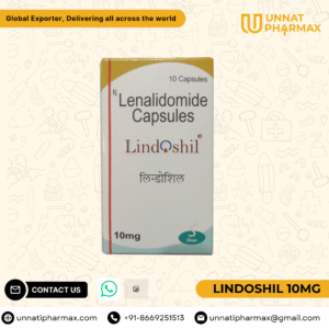 Lindoshil 10mg Lenalidomide Capsules for blood cancer treatment.