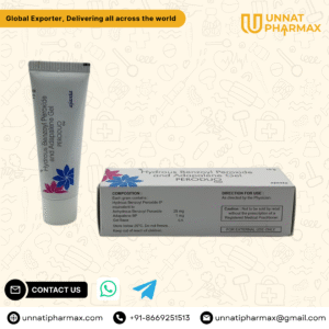 Peroduo Gel tube packaging displayed on a clean background.
