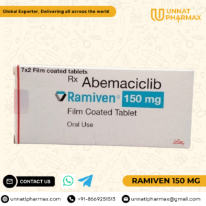 Ramiven 150mg Tablet – Abemaciclib for Breast Cancer Treatment | Unnati Pharmax