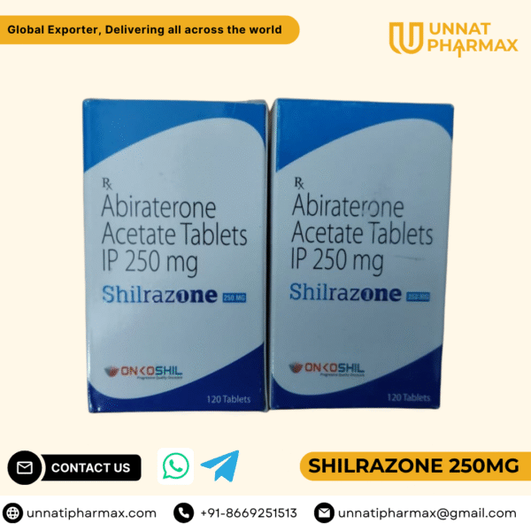 Shilrazone 250mg Tablet – Anti-Cancer Medicine | Unnati Pharmax