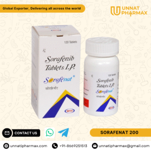 Sorafenat 200mg Tablet – Sorafenib Anti-Cancer Medicine – Unnati Pharmax