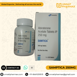 Samptica Abiraterone Acetate 250mg tablets for prostate cancer treatment – generic Zytiga alternative