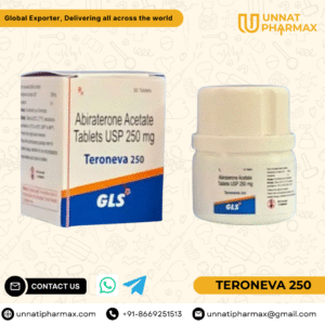 Teroneva 250mg Tablet – Abiraterone Acetate for Prostate Cancer | Unnati Pharmax