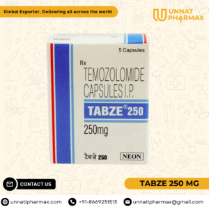 Tabze 250mg Temozolomide Capsule for the treatment of brain cancer