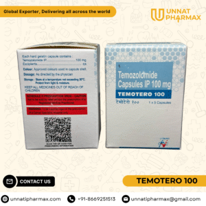 Temotero 100 Temozolomide Capsule for the treatment of brain cancer