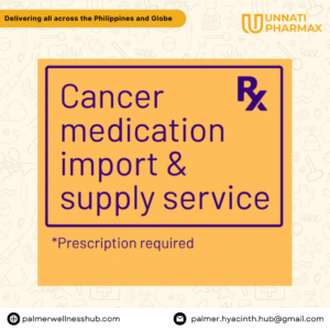 Cancer medication import and supply service
