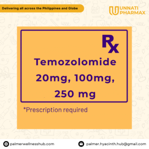 Temozolomide 100, 250 and 20 MG