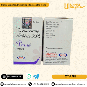 Xtane 25mg Tablet – Exemestane for Breast Cancer Treatment | Unnati Pharmax