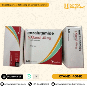 Xtandi 40mg Enzalutamide Capsules for prostate cancer.