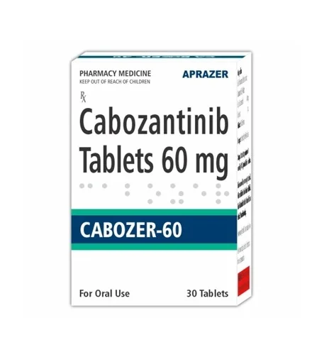 CABOZER-60 CABOZER-60 Cabozantinib 60 mg Tablets Box