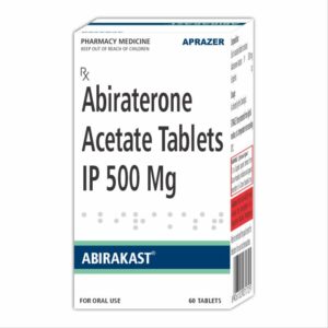 ABIRAKAST-500 Abiraterone 500 mg Tablets for Prostate Cancer Treatment